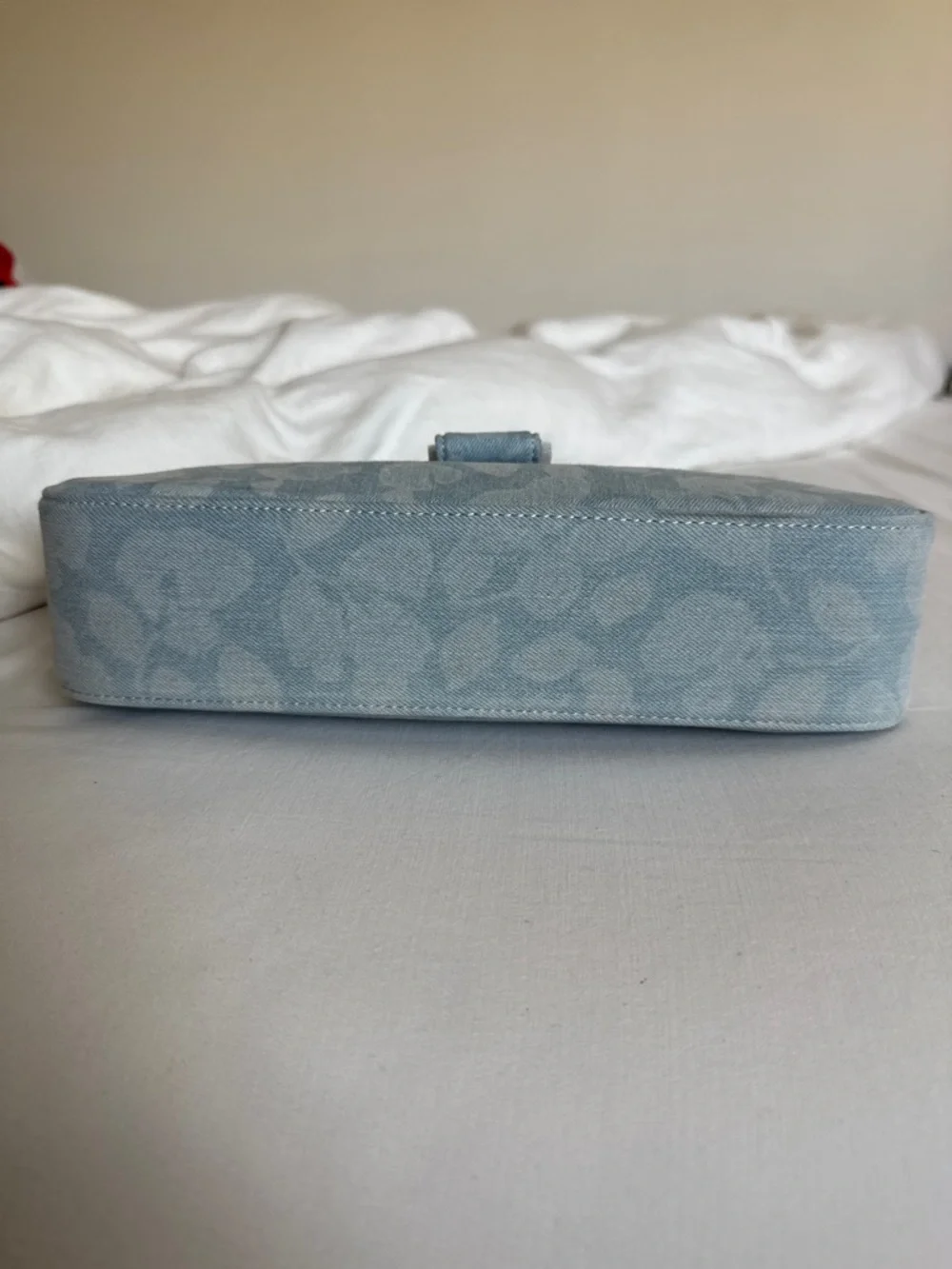 Kate Spade Nouveau Floral Denim Small Shoulder Bag NWT Retail $348 - Picture 7 of 17